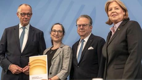 Rentenreform: Merz verspricht "vollständige Umsetzung der Empfehlungen"