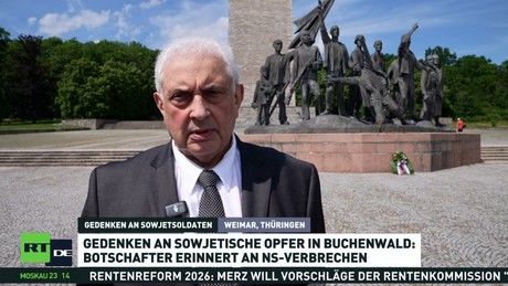 Gedenken an Sowjetsoldaten: Russischer Botschafter in Buchenwald