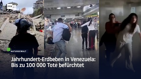 Jahrhundert-Erdbeben in Venezuela: Bis zu 100.000 Tote befürchtet