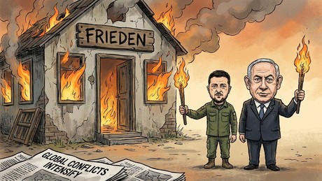 Des Machterhalts wegen: Selenskij und Netanjahu heizen ihre Konflikte weiter an