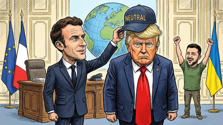 Nicht mehr "neutral": Macron will mehr Beteiligung der USA im Ukraine-Konflikt