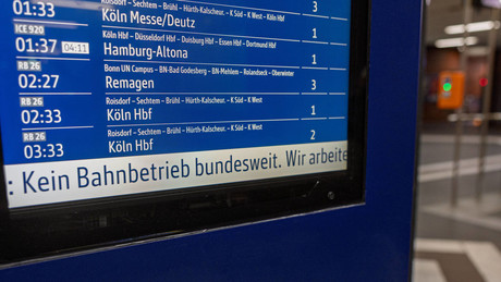 Bahnstillstand: Fehler beim Einbau – aber deutsche Politiker sehen böse Chinesen