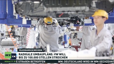 Volkswagen vor Radikalumbau: Bis zu 100.000 Jobs bedroht