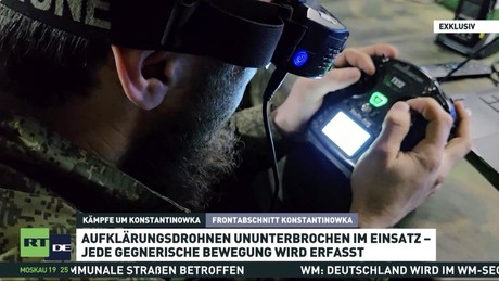 RT DE-Exklusiv: Drohnen, Logistik und Häuserkampf an der Konstantinowka-Front