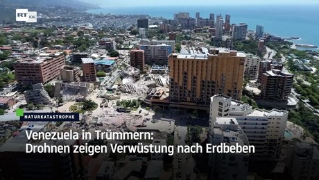 Venezuela in Trümmern: Drohnen zeigen Verwüstung nach Erdbeben