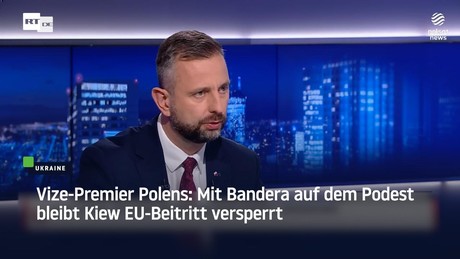 Vize-Premier Polens: Mit Bandera auf dem Podest bleibt Kiew EU-Beitritt versperrt