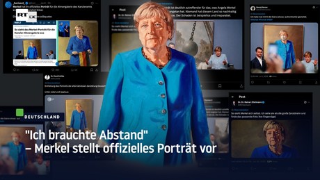 "Ich brauchte Abstand" – Merkel stellt offizielles Porträt vor