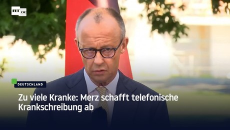 Zu viele Kranke: Merz schafft telefonische Krankschreibung ab