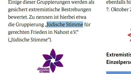 Deutsche Staatsräson: Wer ein korrekter Jude ist, bestimmt der Verfassungsschutz