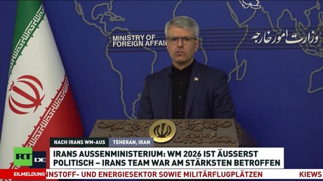 Iran wirft USA politische Einflussnahme bei Fußball-WM vor