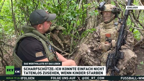 Exklusiv: Freiwillig an die Front: "Ich konnte einfach nicht tatenlos zusehen"