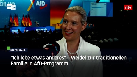 "Ich lebe etwas anderes" – Weidel zur traditionellen Familie in AfD-Programm