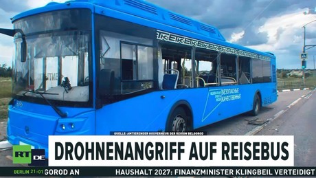 Angriff auf Bus im Gebiet Belgorod – Zahl der Verletzten auf sieben gestiegen