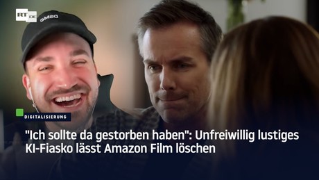 "Ich sollte da gestorben haben": Unfreiwillig lustiges KI-Fiasko lässt Amazon Film löschen