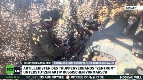 Weitere Erfolge an der Front: Russische Artillerie setzt Offensive fort