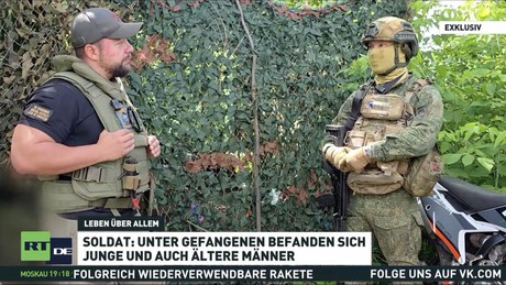RT DE-Exklusiv: Russischer Soldat berichtet über Einsätze und Gefangene