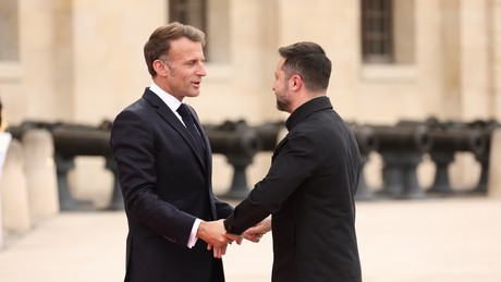 Macron kündigt Militärübung von Ukraine-Friedenstruppe an