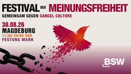 Magdeburg: Festival der Meinungsfreiheit – mit prominenter Besetzung