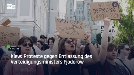 Kiew: Proteste gegen Entlassung des Verteidigungsministers Fjodorow