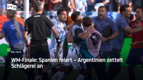 WM-Finale: Spanien feiert – Argentinien zettelt Schlägerei an