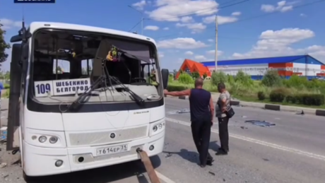 Liveticker Ukraine-Krieg: Fünf Tote nach ukrainischem Angriff auf Linienbus