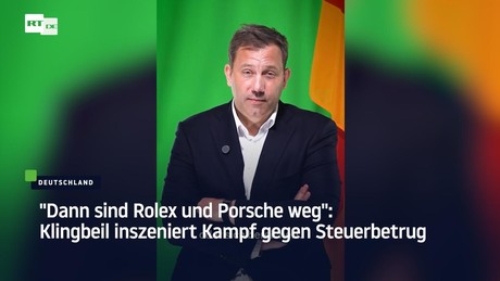 "Dann sind Rolex und Porsche weg": Klingbeil inszeniert Kampf gegen Steuerbetrug