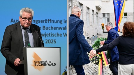 20.-Juli-Feier: Buchenwald-Leiter lobt Angriff auf AfD-Kranz, AfD spricht von "ehrloser" Tat