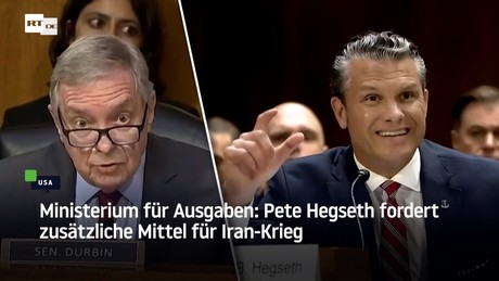 Ministerium für Ausgaben: Pete Hegseth fordert zusätzliche Mittel für Iran-Krieg