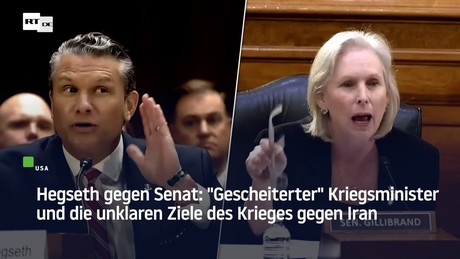 Hegseth gegen Senat: "Gescheiterter" Kriegsminister und die unklaren Ziele des Krieges gegen Iran