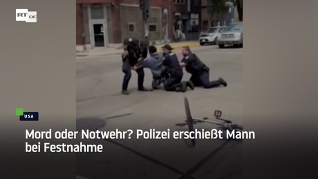 Mord oder Notwehr? US-Polizei erschießt Mann bei Festnahme