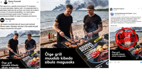 "Und mit gehackten Russen bestreuen?" – Werbung in Estland erreicht Hitler-Niveau