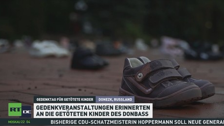 Gedenktag in Donezk: Erinnerung an die jüngsten Opfer des Krieges