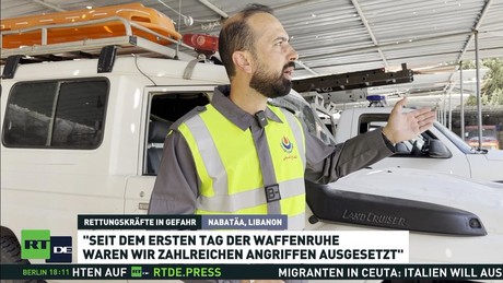 Südlibanon: Sanitäter überleben Angriff und kehren in den Einsatz zurück