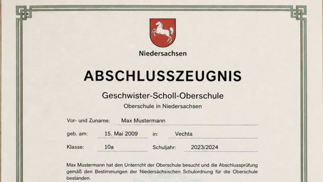 Schul-Desaster in Niedersachsen: Zeugnisse von Schulabgängern über Jahre falsch berechnet