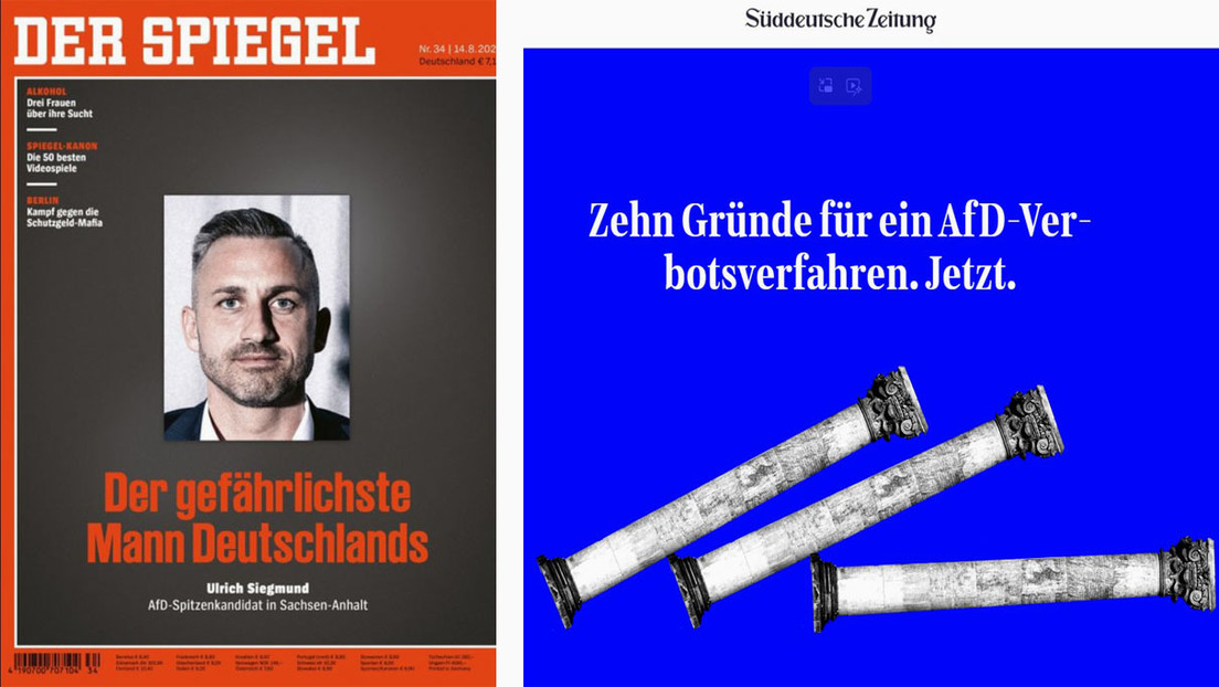 Kampagne gegen AfD: Ulrich Siegmund – "Der gefährlichste Mann Deutschlands"