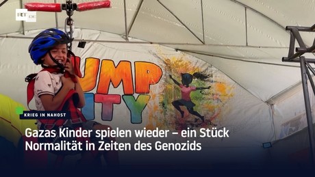 Gazas Kinder spielen wieder – ein Stück Normalität in Zeiten des Genozids