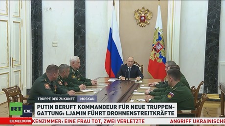Russland schafft neue Drohnenstreitkräfte – Putin ernennt Kommandeur