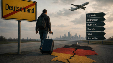Jeder siebte Deutsche plant die Auswanderung