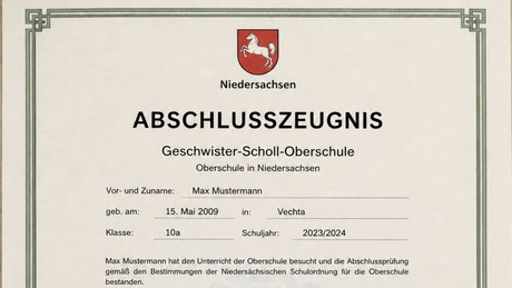 Schul-Desaster in Niedersachsen: Zeugnisse von Schulabgängern über Jahre falsch berechnet