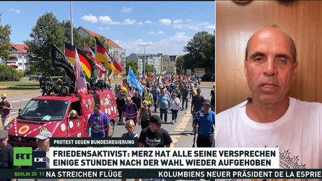 Plauen: Tausende gehen gegen Regierungspolitik auf die Straße