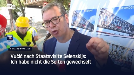 Vučić nach Staatsvisite Selenskijs: Ich habe nicht die Seiten gewechselt