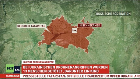 Zahl der Verletzten nach Drohnenangriff auf Nischnekamsk auf 78 gestiegen