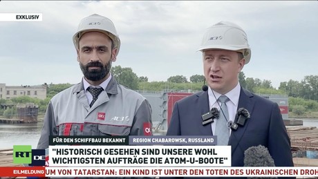 RT DE-Exklusiv: Sanktionen als Antrieb? Russlands Werft setzt auf heimische Technik