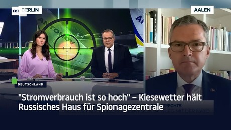 "Stromverbrauch ist so hoch" – Kiesewetter hält Russisches Haus für Spionagezentrale