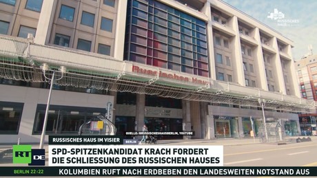 Berlin: Russisches Haus im Visier
