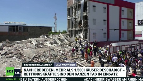 Erdbeben in Kolumbien: Zahl der Toten steigt weiter