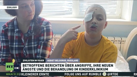 RT DE-Exklusiv: Vor Ort in Belgorod – Kliniken behandeln verletzte Kinder