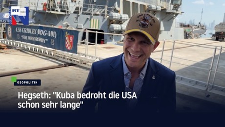 Hegseth: "Kuba bedroht die USA schon sehr lange"
