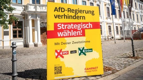 NGO Campact unterstützt Grünen- und SPD-Wahlkampf in Sachsen-Anhalt mit jeweils 310.000 Euro