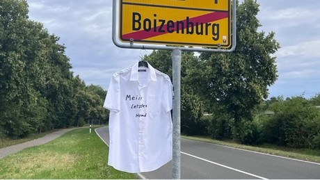 "Das letzte Hemd": Staatsschutz nimmt geheimnisvolle Protestaktion in den Blick